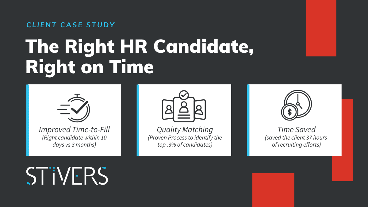 Transforming HR Recruitment: How Stivers Filled a Critical Role in Just 10 Days