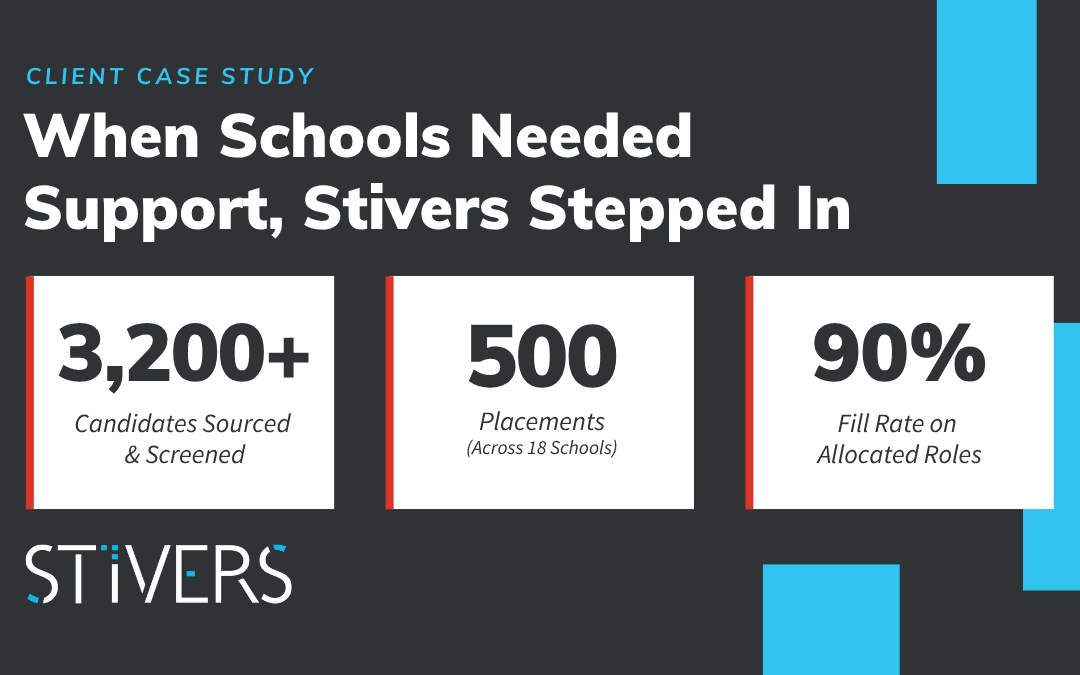 Stivers Places 500 Education Professionals in Chicago Area Schools